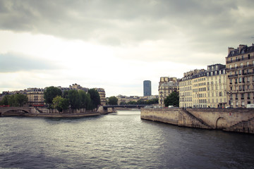 Fototapeta na wymiar La Seine 20072015