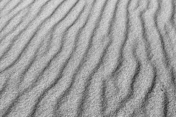 Sand on the dunes