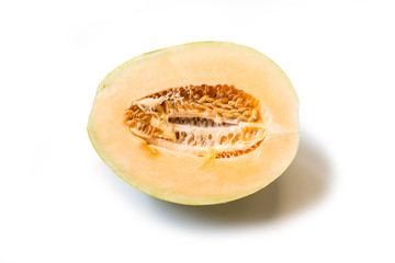 Half piece cantaloupe
