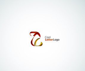 Obraz premium Vector Z letter logo