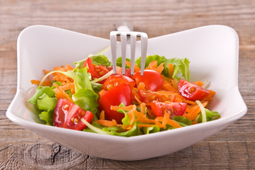 Vegetable salad. 