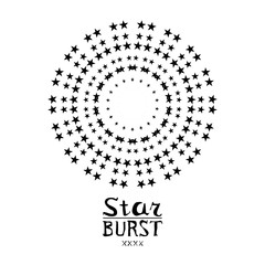 dirty vintage hipster vector monochrome badge label or logo