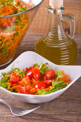 Vegetable salad. 
