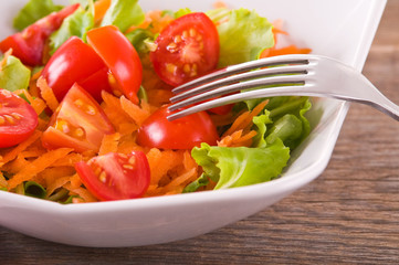 Vegetable salad. 
