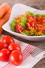 Vegetable salad. 