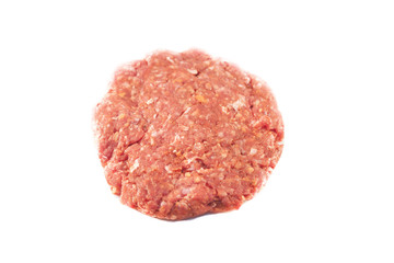 Raw beef minced meat