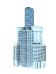 single skyscraper