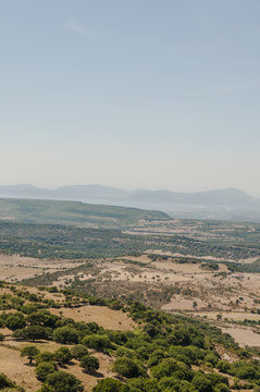 Alghero, K&uuml;stenstrasse, Sardinien, Bergstrasse, K&uuml;ste, Capo Caccia, Klippen, Mittelmeer, Bucht, Wassersport, Badeferien, Insel, Sommer, Trockenheit, Hitze, Italien