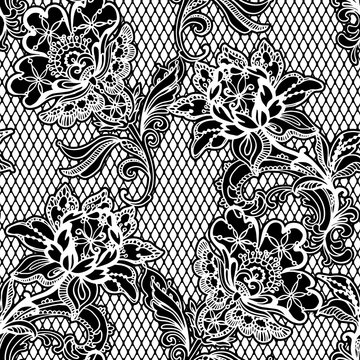 vector lace pattern
