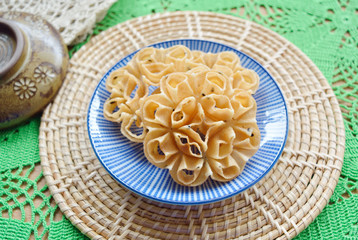 A traditional Thai dessert name Dok Chok 