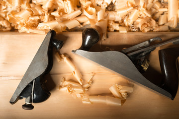 vintage woodplane