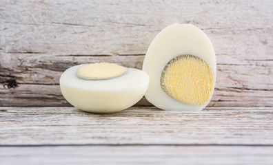 Hard boiled eggs