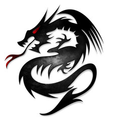 Obraz premium Dragón chino