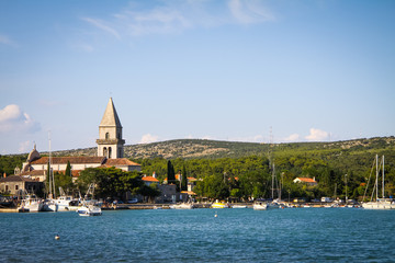Fototapeta na wymiar Island of Krk. Croatia, Europe