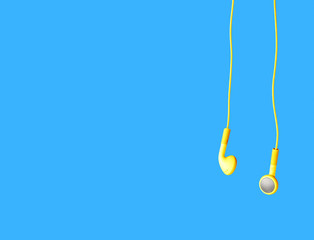 audio, colored headphones