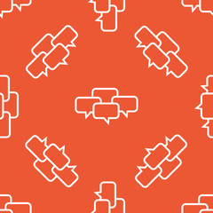 Orange chat conference pattern