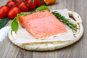 Salted salmon