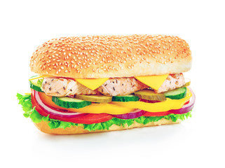 Fresh tasty sandwich