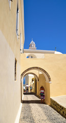 Santorini architecture