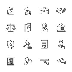 Law Icons