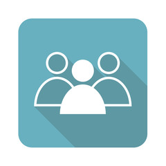 Square group leader icon