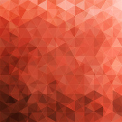 triangular abstract background red