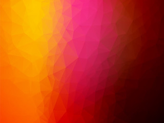 red pink yellow background