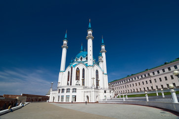 Kul Sharif Mosque in Kazan Kremlin. UNESCO World Heritage Site.