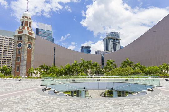 The Clock Tower In Tsim Sha Tsui, Hong Kong