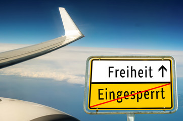Ortsschild Freiheit