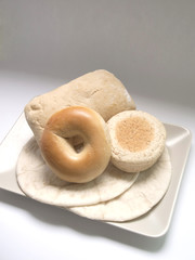 various types of bread