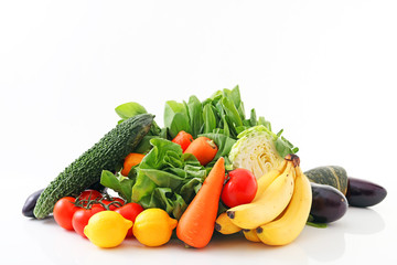 新鮮な野菜と果物