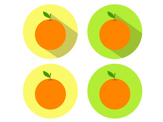 Orange icons
