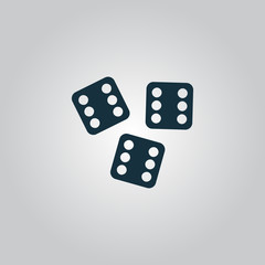 Lucky dices casino gambling game jackpot