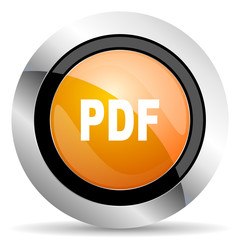 pdf orange icon