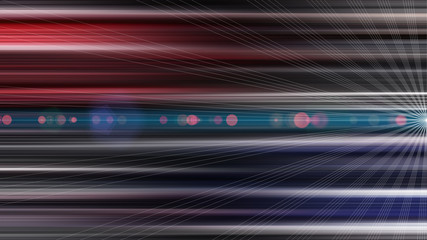 Obraz premium futuristic stripe design with lights