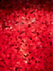 Abstract red geometric with black line texture