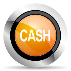 cash orange icon