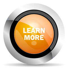 learn more orange icon