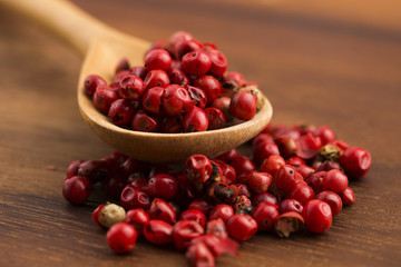 pink peppercorns