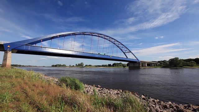 Elbbr&uuml;cke bei D&ouml;mitz (Mecklenburg-Vorpommern, Niedersachsen)