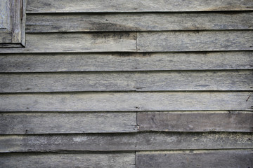 Obraz premium Old wood plank brown texture background.