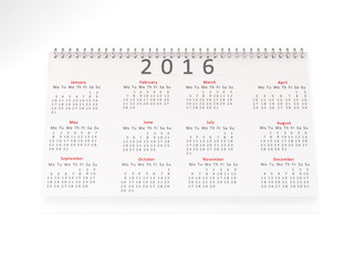 Calendar 2016 