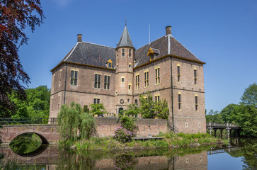 Fototapeta na wymiar Castle of Vorden in Gelderland