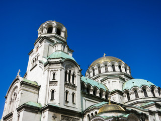 Fototapeta premium St. Alexander Nevski Cathedral in Sofia, Bulgaria