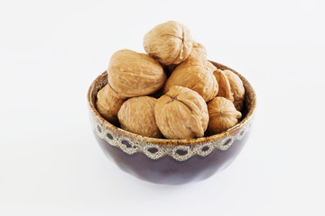 walnuts in a bowl