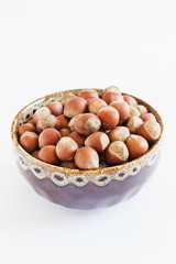 hazelnuts in a bowl