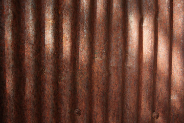 Old and rusty damaged galvanized iron texture.