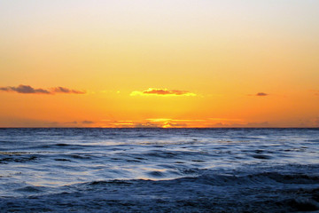 Sunset on Ocean