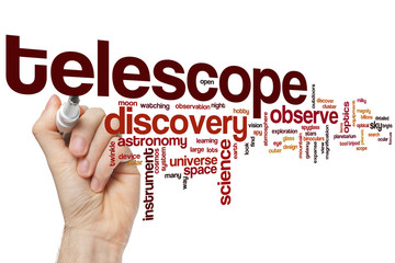 Telescope word cloud